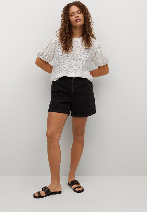 Violeta by Mango - Plus T-shirt lyon - white