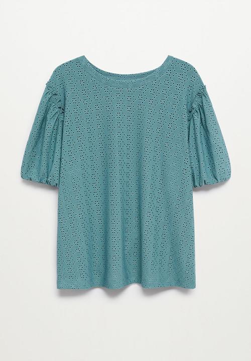 Violeta by Mango - Plus T-shirt lyon - green