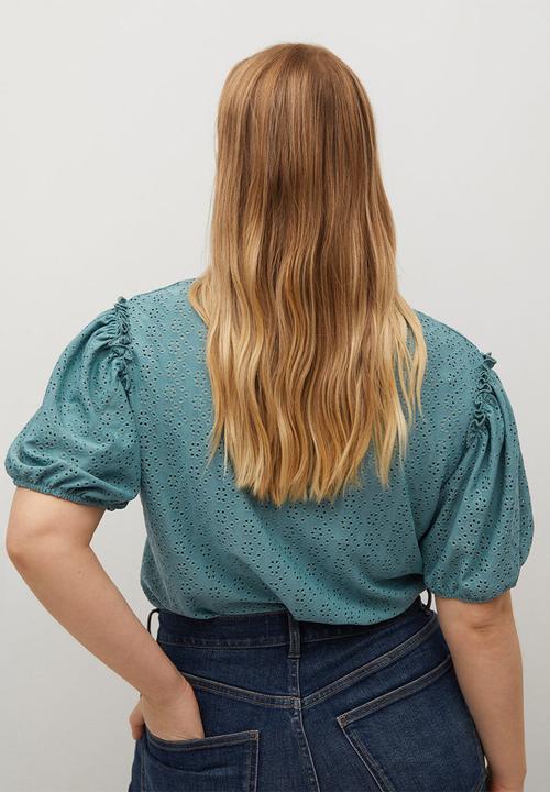Violeta by Mango - Plus T-shirt lyon - green