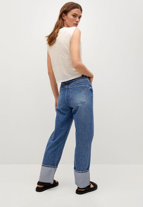 MANGO - T-shirt pstknot - white