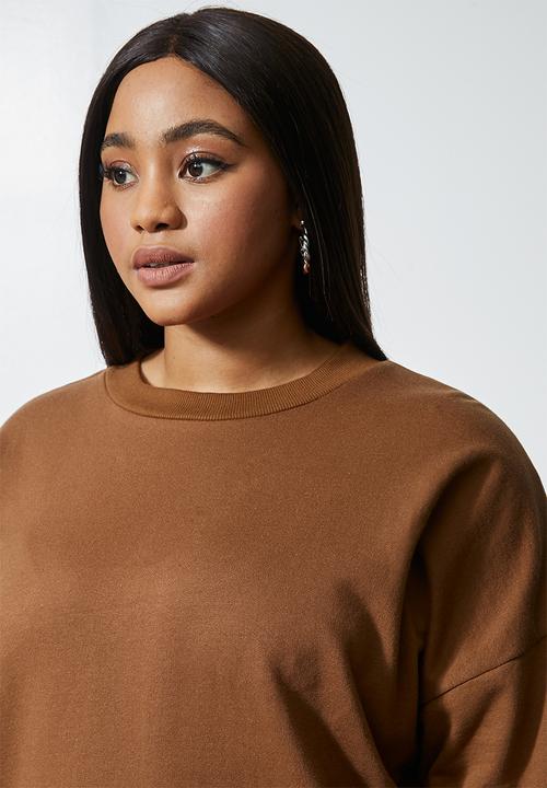 Superbalist - Crew neck sweat - chocolate