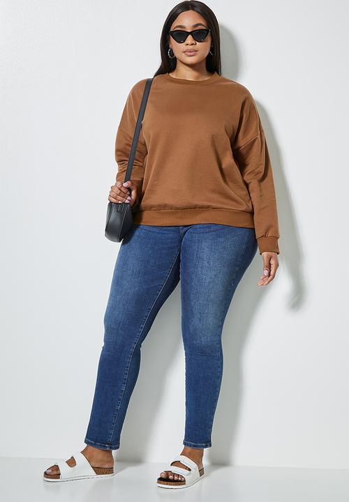 Superbalist - Crew neck sweat - chocolate