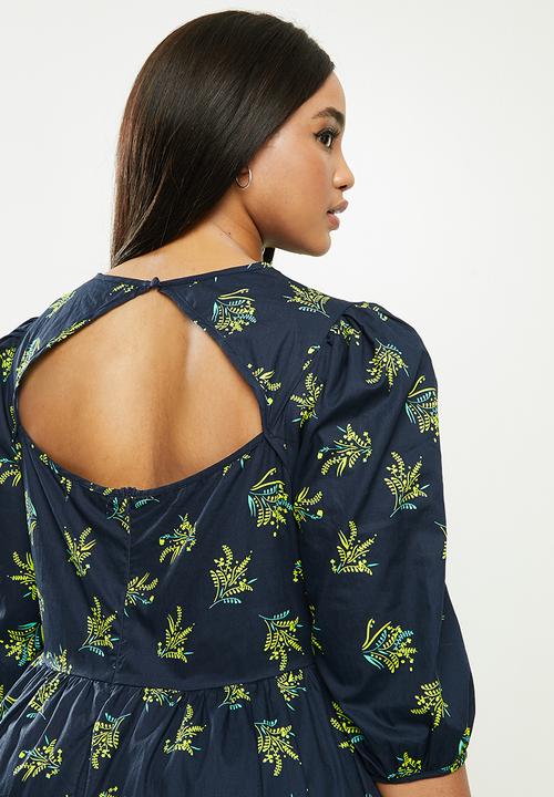 Glamorous - Plus woven dress - navy 