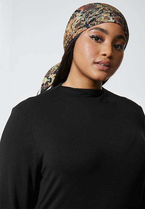 Superbalist - Knit column dress - black
