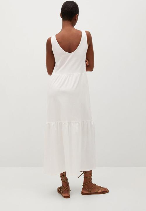 MANGO - Dress masito - off white 