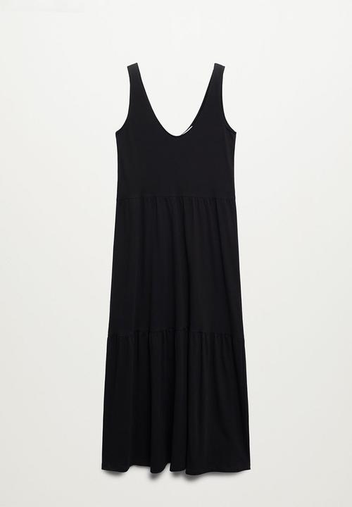 MANGO - Dress masito - black