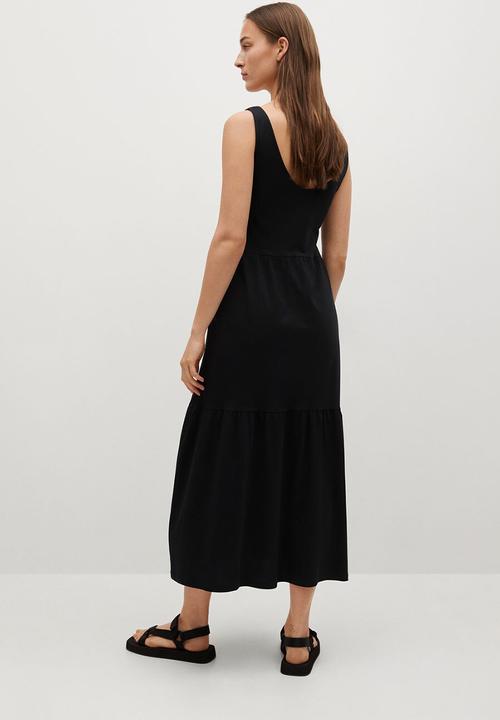 MANGO - Dress masito - black