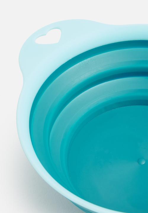 Pet Collection - On-the-go collapisable dog bowl - blue