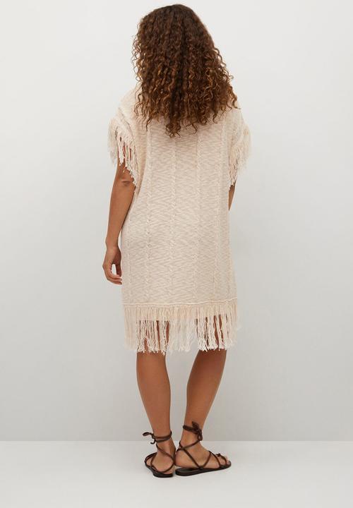 Violeta by Mango - Plus dress cintas - light beige