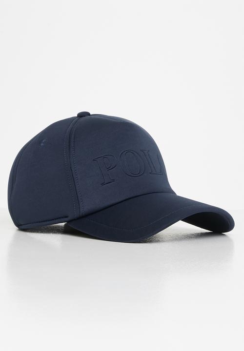 POLO - Mens arlo debossed peak - navy