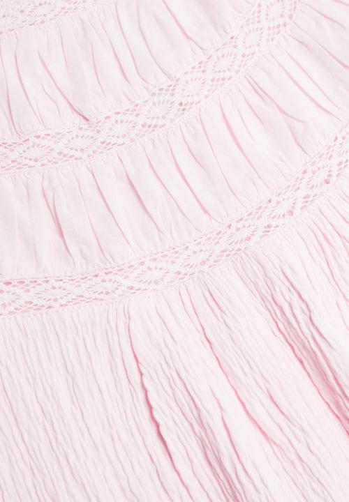 MANGO - Blouse luci - pink