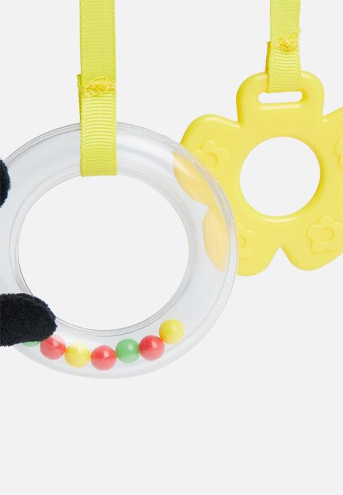 Pop Candy - Baby pram toy - white & black