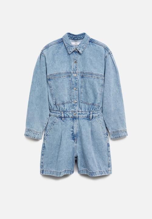 MANGO - Playsuit regina - blue
