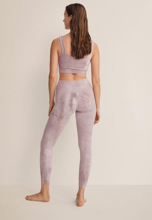 MANGO - Leggings janis - light pastel pink