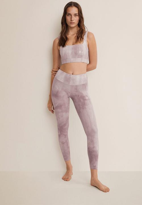 MANGO - Leggings janis - light pastel pink