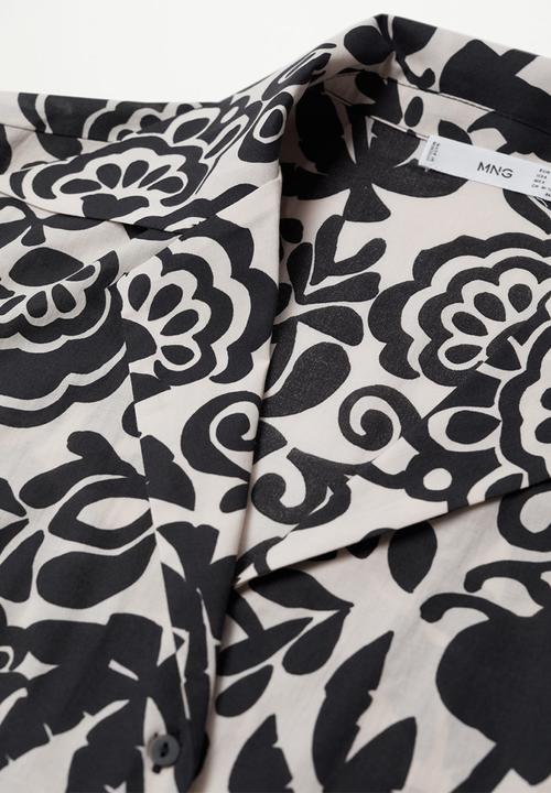 MANGO - Shirt agnes - black