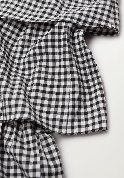 MANGO - Skirt viki - black