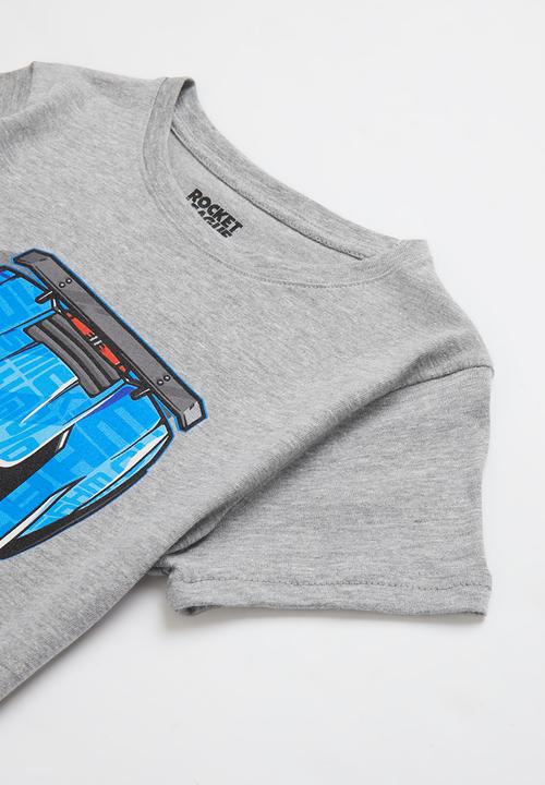 Rebel Republic - Rocket league dominus t-shirt - grey 