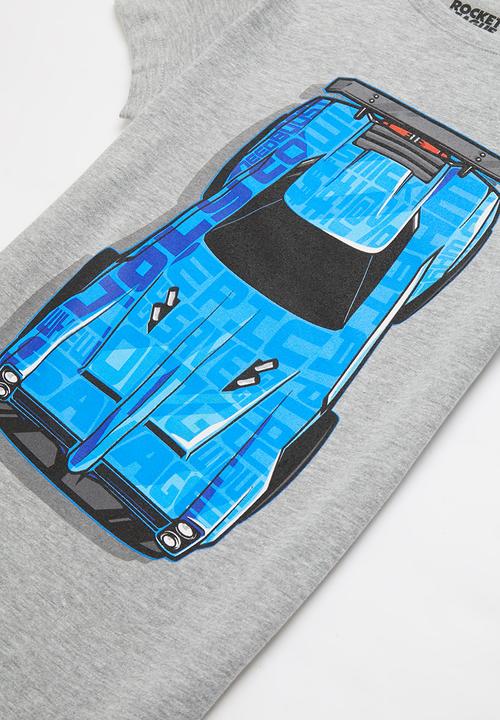 Rebel Republic - Rocket league dominus t-shirt - grey 