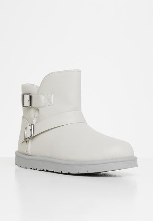 Jada - Faux fur lining ankle boot - grey