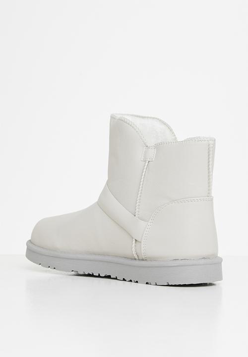 Jada - Faux fur lining ankle boot - grey
