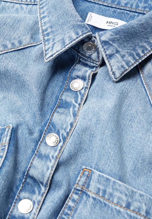 MANGO - Shirt sira - blue