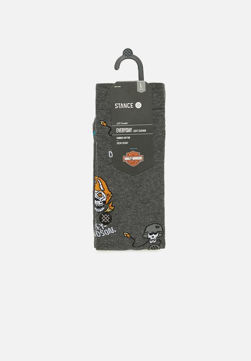 Stance Socks - Harley till i die socks - grey