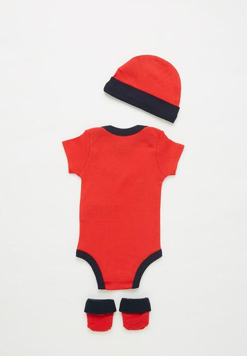 Nike - Nhn nike swoosh 3 piece boxed set - red