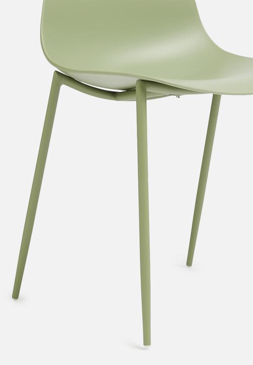 Sixth Floor - Perry dining chair - olive