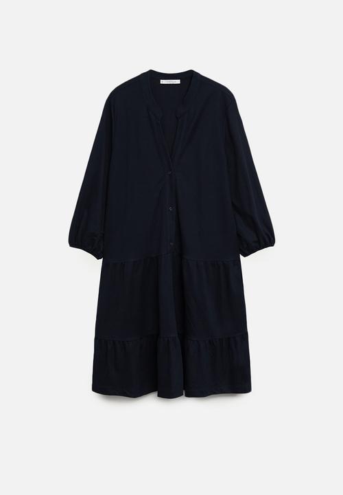 Violeta by Mango - Plus dress tribeca - navy