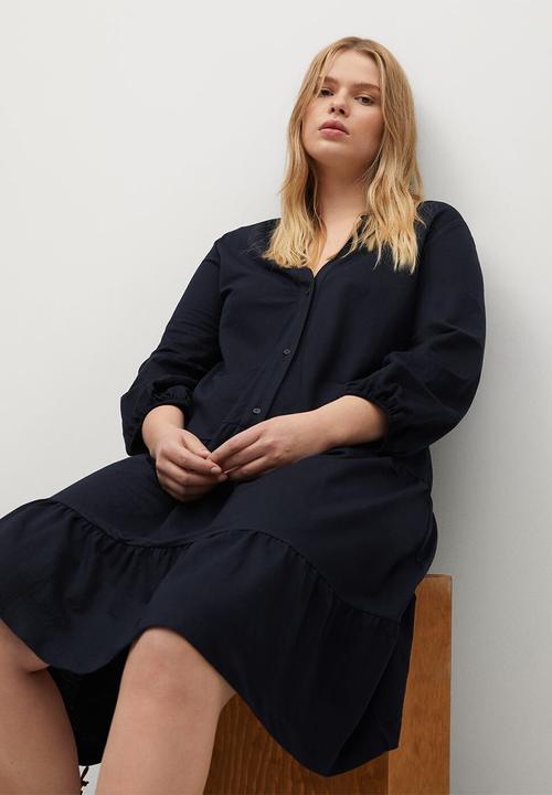 Violeta by Mango - Plus dress tribeca - navy
