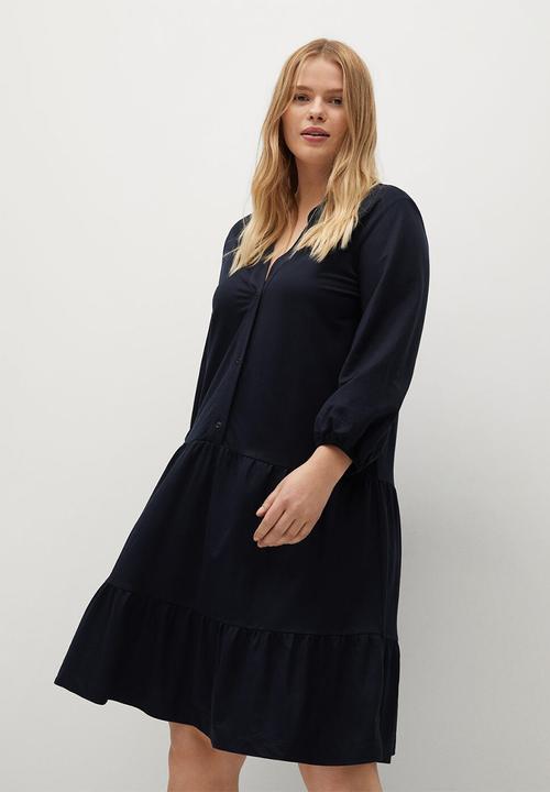 Violeta by Mango - Plus dress tribeca - navy