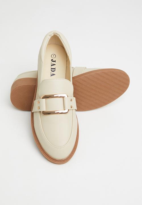 Jada - Metal detail loafer - neutral