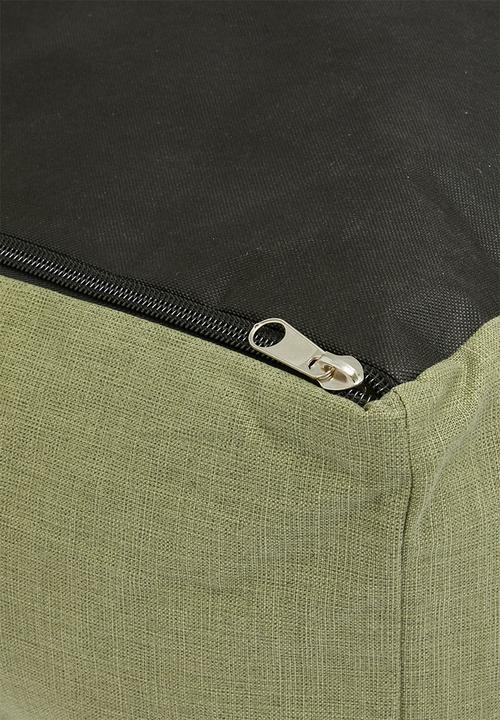 Sixth Floor - Sage floor cushion - green