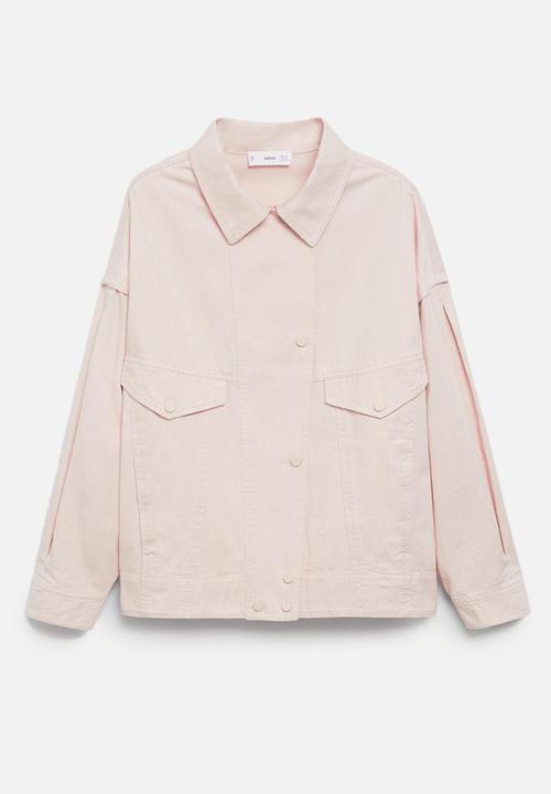 MANGO - Jacket eureka - light pastel pink
