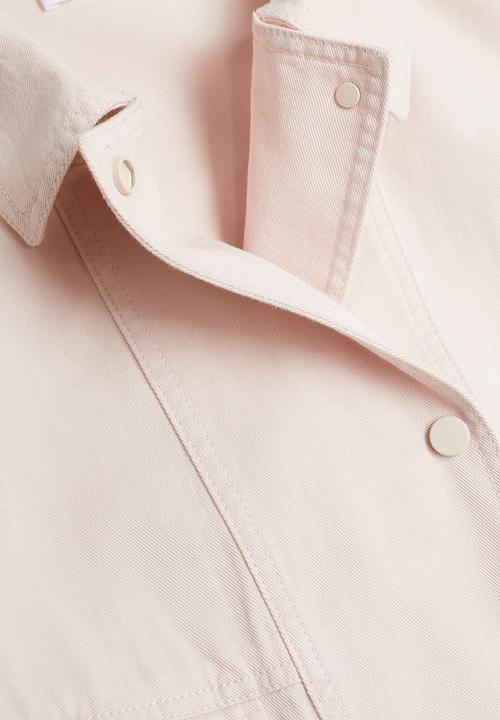 MANGO - Jacket eureka - light pastel pink