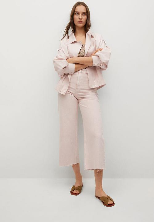 MANGO - Jacket eureka - light pastel pink