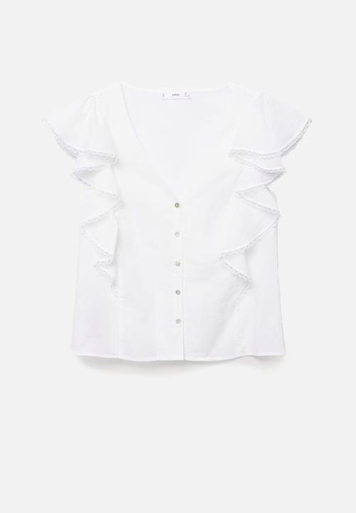 MANGO - Blouse lili - white