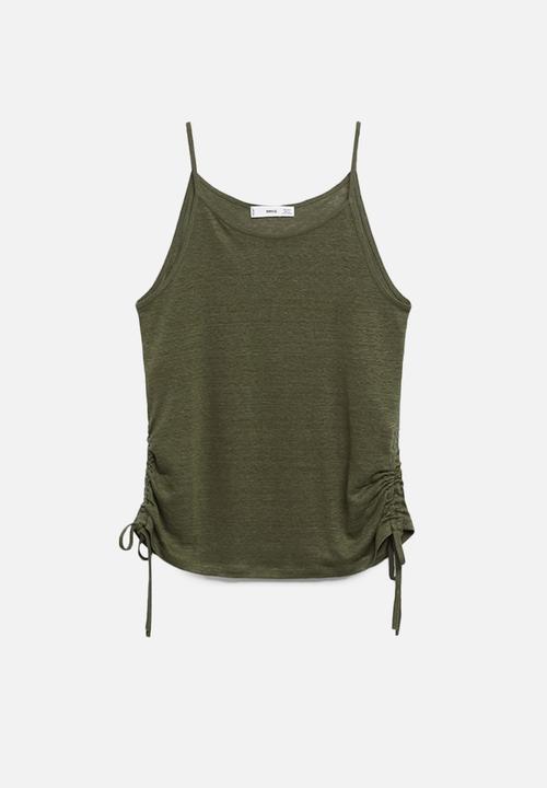 MANGO - Blouse lito - green