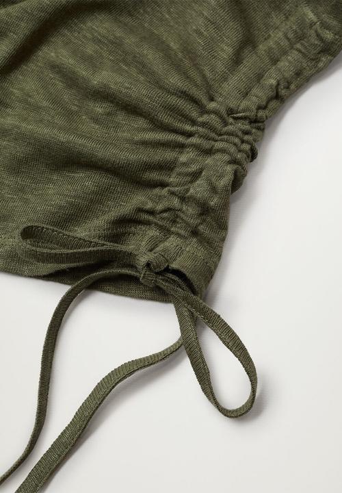 MANGO - Blouse lito - green
