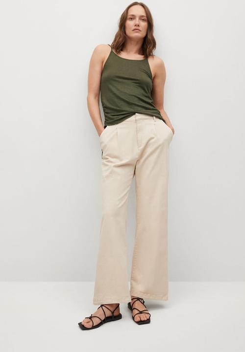 MANGO - Blouse lito - green