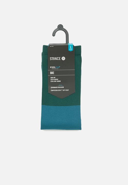 Stance Socks - Fixed crew socks - teal