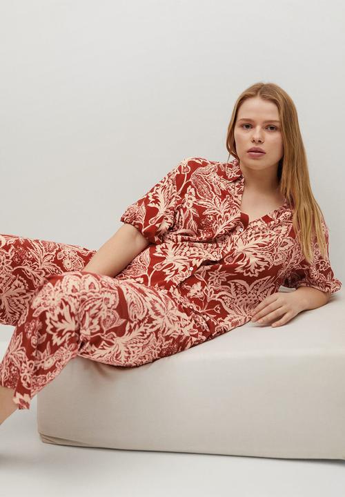 Violeta by Mango - Plus trousers colombia - red