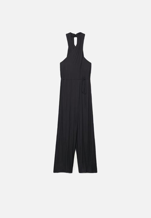 MANGO - One-piecesuit twisted - black