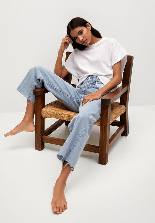MANGO - T-shirt miley - white