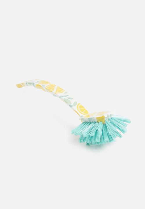 Excellent Houseware - Lemon dishwashing brush - multi 