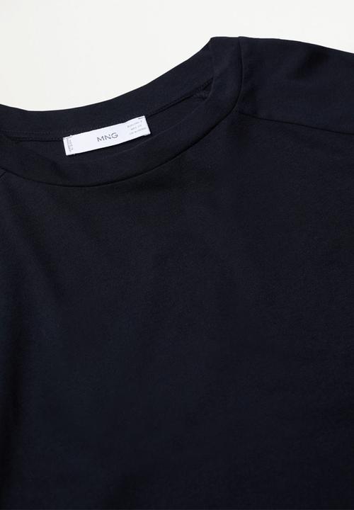 MANGO - T-shirt miley - black
