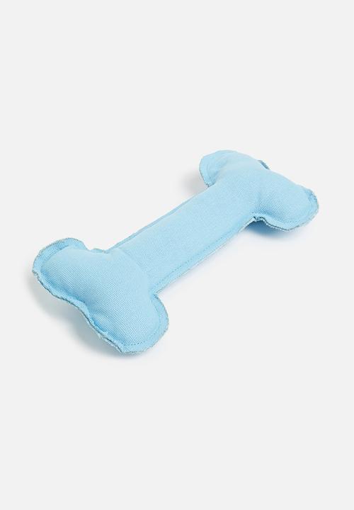Pet Collection - Bone toy with squeaker - blue