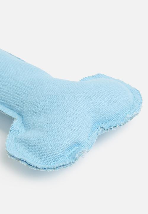 Pet Collection - Bone toy with squeaker - blue