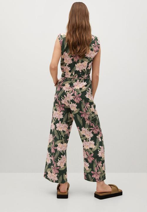 MANGO - One-piecesuit lula - green